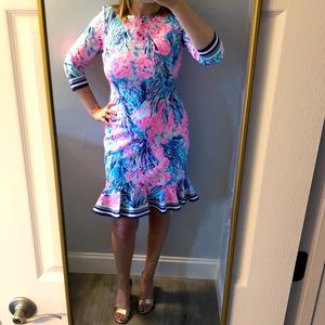 Lilly Pulitzer Reem Flounce Hem Dress - M NWT